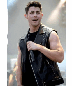 Chaos Walking Nick Jonas Leather Vest