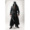 Corvo Attano Dishonored Leather Hoodie Coat