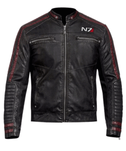 Mass Effect N7 Commander Shepard Leather Jacket