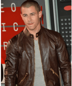 Mtv Music Awards Nick Jonas Brown Jacket