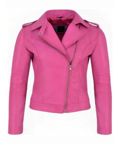 Barbie 2023 Margot Robbie Leather Jacket