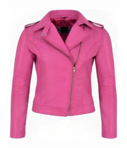 Barbie 2023 Margot Robbie Leather Jacket