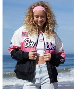 Barbie Speedway Motorcycle Racer Jacket