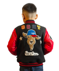 Top Gun Kids Goat Varsity Jacket