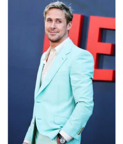 Ryan Gosling Barbie Blue Blazer