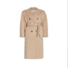 You S04 Kate Galvin Beige Double Breasted Coat