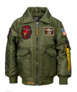Top Gun Kids Nylon Bomber Jacket