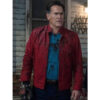 Bruce Campbell Ash vs Evil Dead Red Jacket