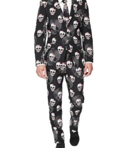 Halloween 2023 Skulleton Printed Suit