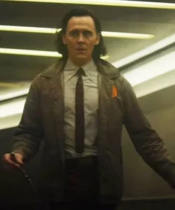 Tom Hiddleston Loki 2021 Brown Jacket