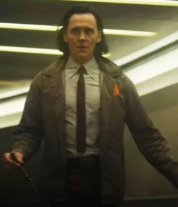 Tom Hiddleston Loki 2021 Brown Jacket