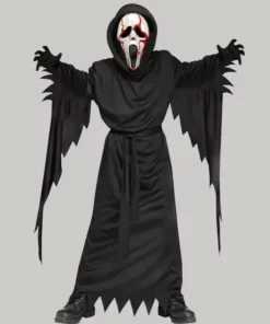 Halloween Black Ghost Costume