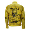 Devils Skull Biker Vintage Leather Jacket