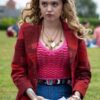 Aimee Gibbs Sex Education S02 Red Blazer Jacket