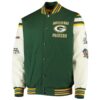 Bay Packers Green Varsity Jacket