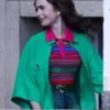 Emily In Paris Lily Collins Green Coat