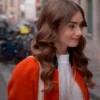 Emily In Paris S02 Emily Cooper Orange Jacket