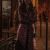 Emily In Paris S03 Pink Printed Coat