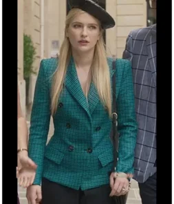 Emily In Paris Season 2 Camille Check Blazer