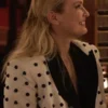 Emily In Paris Season 3 Camille Razat White Studded Blazer