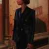 Emily In Paris Season 3 Lily Collins Velvet Suit