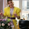 Emily In Paris Season 3 Madeline Yellow Coat