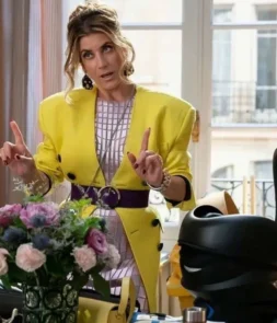 Emily In Paris Season 3 Madeline Yellow Coat