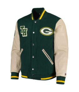 Green Bay Packers Tommy Hilfiger Varsity Jacket