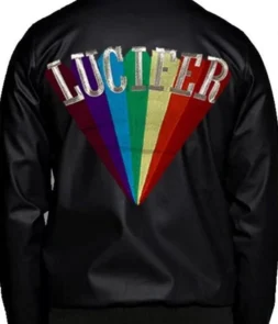 Lucifer Rising Rainbow Bomber Jacket