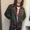 Stranger Things Eddie Munson Biker Leather Jacket