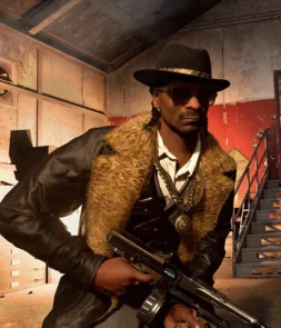 Call of Duty Snoop Dogg Shearling Coat