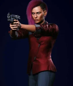 Cyberpunk 2077 V Female Red Blazer