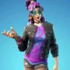 Fortnite Synth Star Leather Jacket