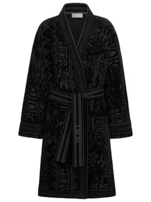 Dior Black Bathrobe