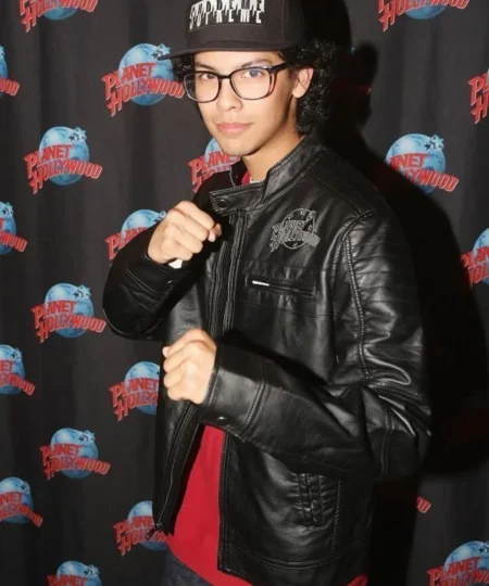 Cobra Kai Xolo Mariduena Planet Hollywood Leather Jacket
