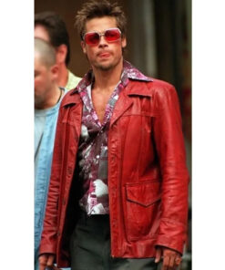 Fight Club Tyler Durden Leather Jacket