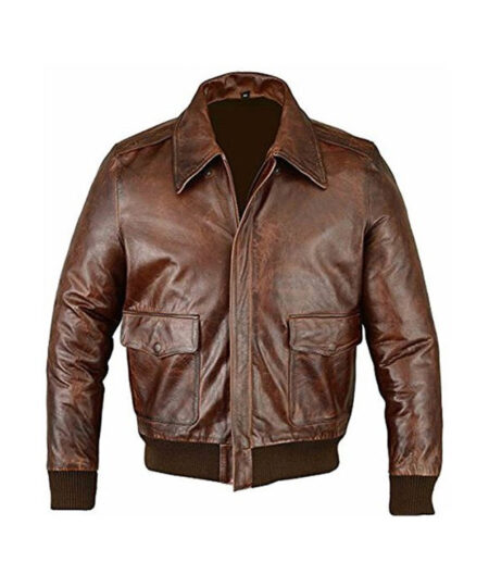 A2 Flight Aviator Leather Jacket
