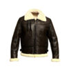 B3 Bomber Aviator Sheepskin Leather Jacket