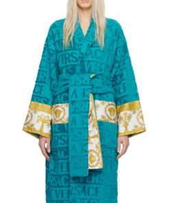 Capri Blue Versace Robe