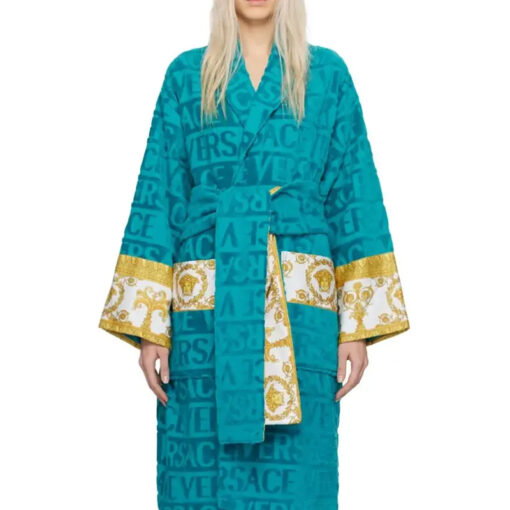 Capri Blue Versace Robe