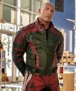 Dwayne-Johnson-Leather-Jacket-Red-One