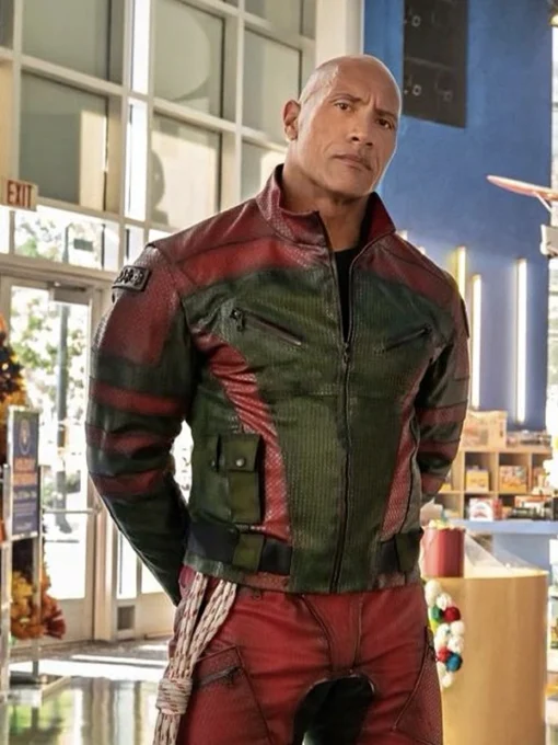 Dwayne-Johnson-Leather-Jacket-Red-One