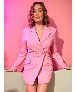 Fitting In Event Molly McGlynn Pink Blazer