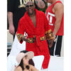 Floyd Mayweather Red Versace Robe