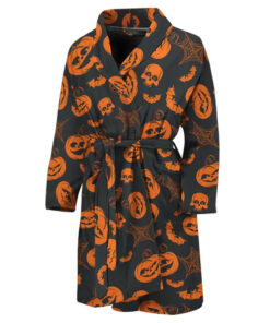 Halloween Pumpkin Bathrobe