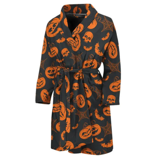 Halloween Pumpkin Bathrobe