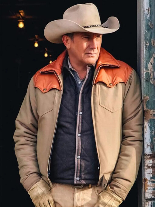 John Dutton Yellowstone Brown Cotton Jacket