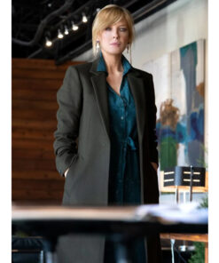 Kelly Reilly Yellowstone Black Trench Coat