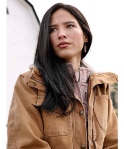 Kelsey Asbille Yellowstone Brown Jacket