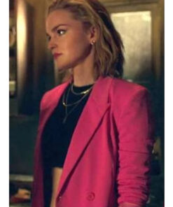 Locke And Key Hallea Jones Pink Blazer